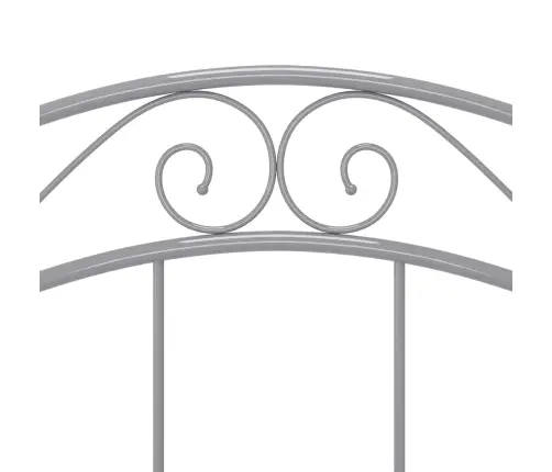 Voodiraam, Hall, Metall, 100 X 200 Cm