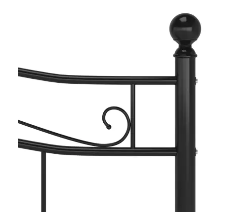 Lovos Rėmas, Juodos Spalvos, 160X200cm Metalas