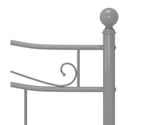 Lovos Rėmas, Pilkos Spalvos, 160X200cm Metalas