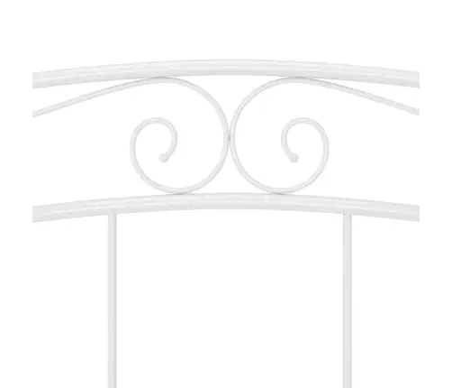 Gultas Rāmis, Balts, Metāls, 180X200 Cm Vidaxl