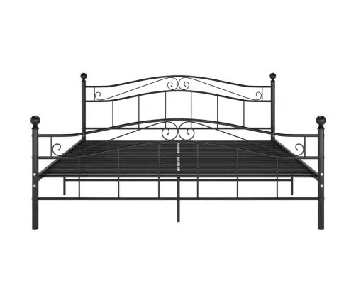 Lovos Rėmas, Juodos Spalvos, 200X200cm Metalas