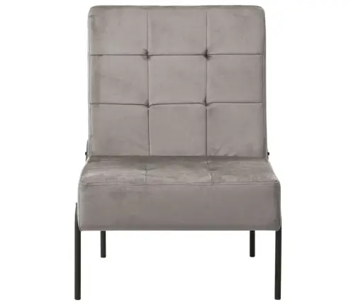 Atpūtas Krēsls, 65X79X87 Cm, Gaiši Pelēks Samts Vidaxl