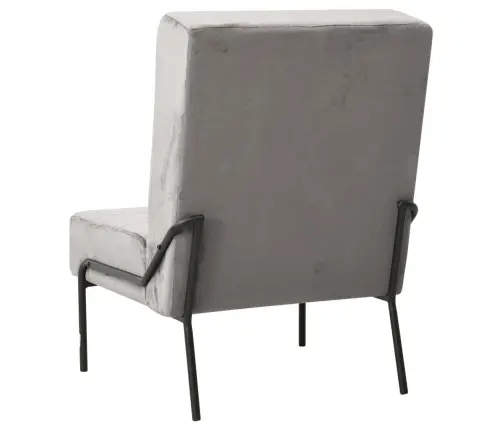 Atpūtas Krēsls, 65X79X87 Cm, Gaiši Pelēks Samts Vidaxl