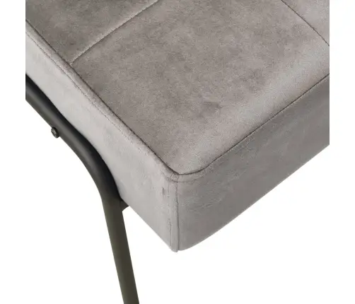 Atpūtas Krēsls, 65X79X87 Cm, Gaiši Pelēks Samts Vidaxl