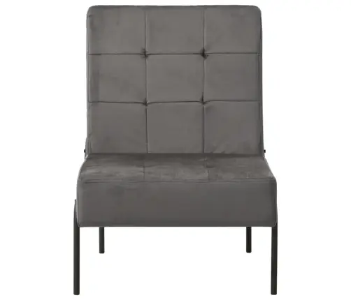 Atpūtas Krēsls, 65X79X87 Cm, Tumši Pelēks Samts Vidaxl