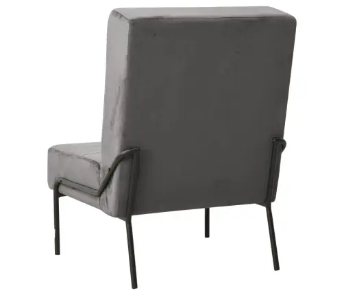 Atpūtas Krēsls, 65X79X87 Cm, Tumši Pelēks Samts Vidaxl