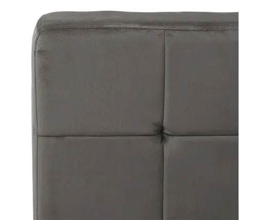 Atpūtas Krēsls, 65X79X87 Cm, Tumši Pelēks Samts Vidaxl