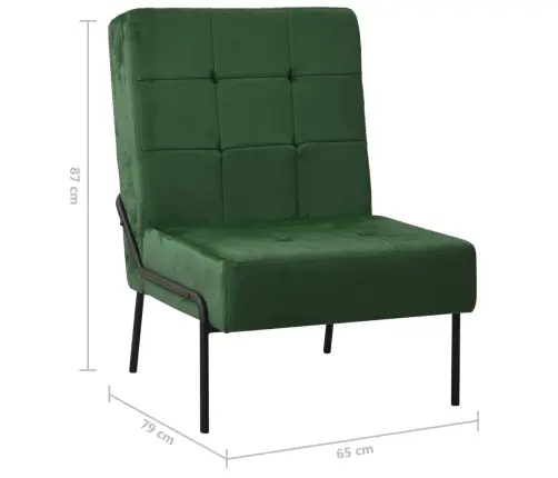 Puhketool, 65 X 79 X 87 cm Tumeroheline, Samet