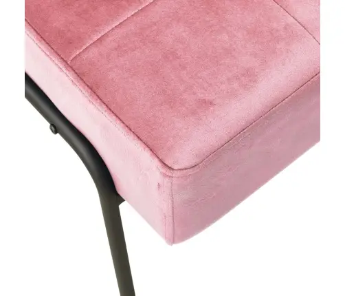 Puhketool, 65 X 79 X 87 cm Roosa, Samet