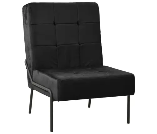 Atpūtas Krēsls, 65X79X87 Cm, Melns Samts Vidaxl