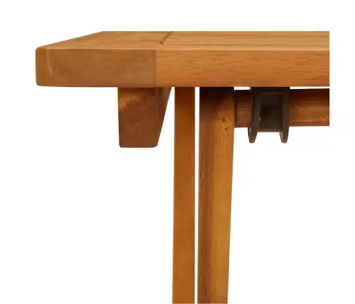 Saliekams Dārza Galds, 60X60X75 Cm, Akācijas Masīvkoks Vidaxl