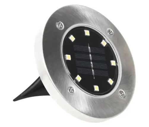 Solārās Zemes Lampas, 8 Gab., Led, Rgb Krāsa Vidaxl