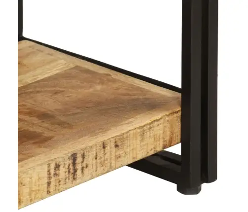 Grāmatu Plaukts, 3 Līmeņi, 140X30X80 Cm, Mango Masīvkoks Vidaxl