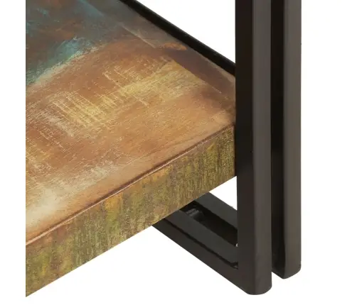 Grāmatu Plaukts, 5 Līmeņi, 40X30X180 Cm, Pārstrādāts Masīvkoks Vidaxl