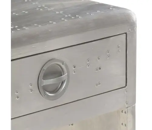 Kumode, 110X35X75 Cm, Aviācijas Dizains, Metāls Vidaxl