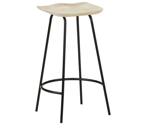 Bāra Krēsli, 4 Gab., Mango Masīvkoks Vidaxl