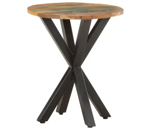 Šoninis Staliukas, 48X48X56cm Perdirbtos Medienos Masyvas