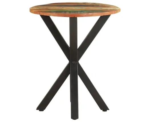 Šoninis Staliukas, 48X48X56cm Perdirbtos Medienos Masyvas