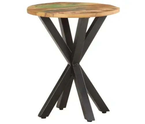 Šoninis Staliukas, 48X48X56cm Perdirbtos Medienos Masyvas