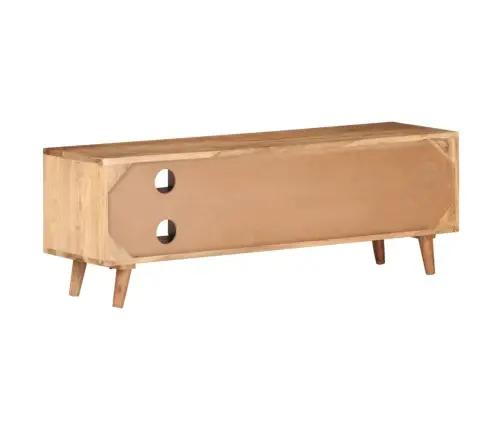 Tv Skapītis, 115X30X39 Cm, Akācijas Masīvkoks Vidaxl