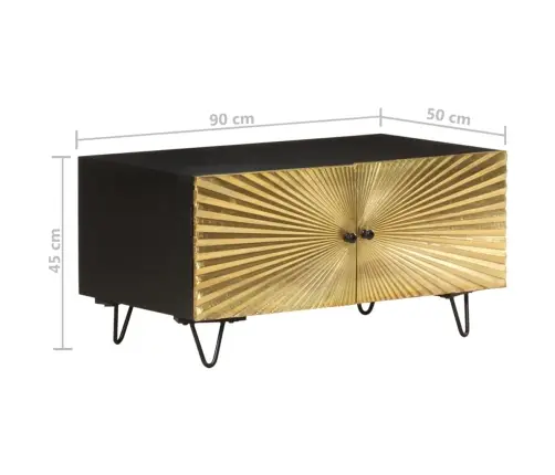 Kafijas Galdiņš, 90X50X45 Cm, Mango Masīvkoks Vidaxl Kafijas Galdiņš, 90X50X45 Cm, Mango Masīvkoks Vidaxl