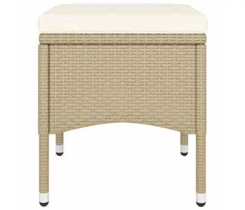 5-Osaline Aia Söögimööbli Komplekt, Polürotang, Beež