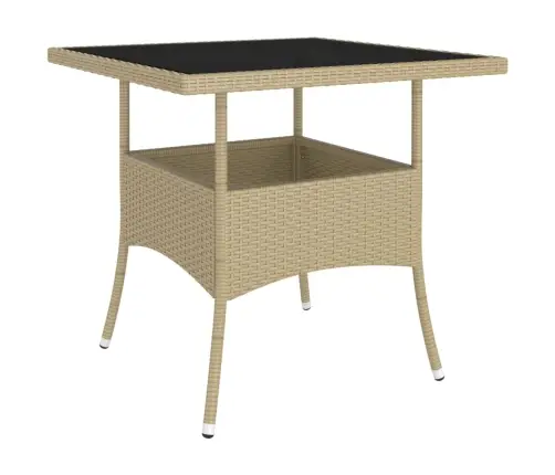 5-Osaline Aia Söögimööbli Komplekt, Polürotang, Beež