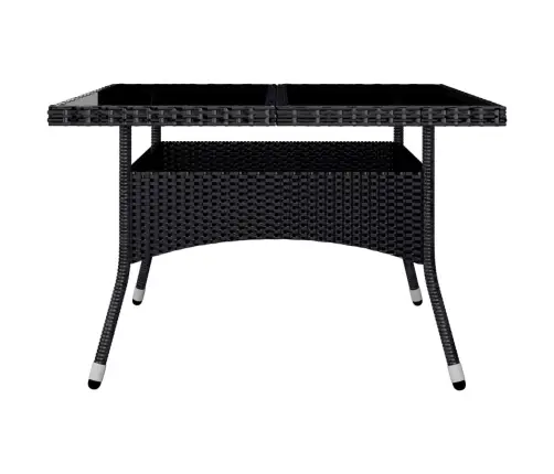 9-Daļīgs Dārza Mēbeļu Komplekts, Pe Rotangpalma, Akācijas Koks  Vidaxl