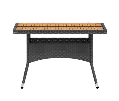 5-Daļīgs Dārza Mēbeļu Komplekts, Pe Rotangpalma, Akācijas Koks Vidaxl