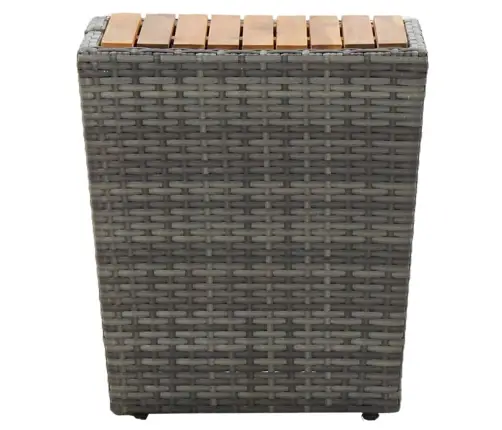 3-Daļīgs Bistro Mēbeļu Komplekts, Pe Rotangpalma, Akācijas Koks Vidaxl 3-Daļīgs Bistro Mēbeļu Komplekts, Pe Rotangpalma, Akācijas Koks Vidaxl