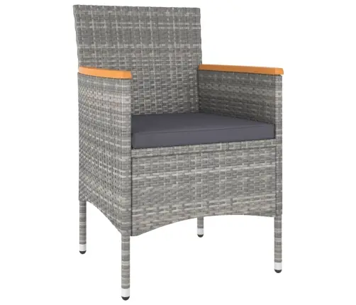 5-Osaline Aia Bistrookomplekt Polürotang, Karastatud Klaas Hall