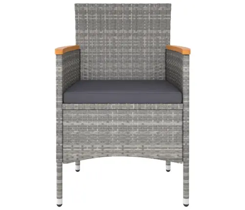 5-Osaline Aia Bistrookomplekt Polürotang, Karastatud Klaas Hall