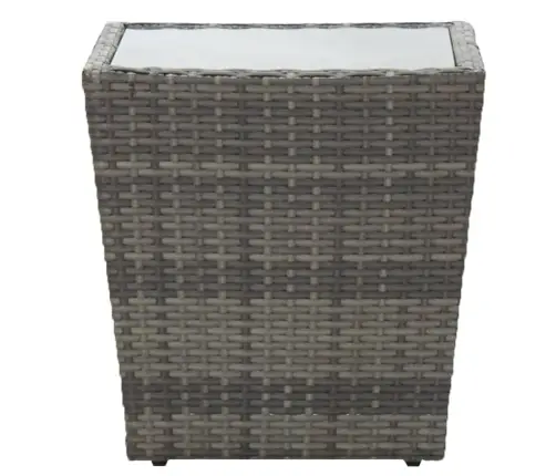 5-Osaline Aia Bistrookomplekt Polürotang, Karastatud Klaas Hall