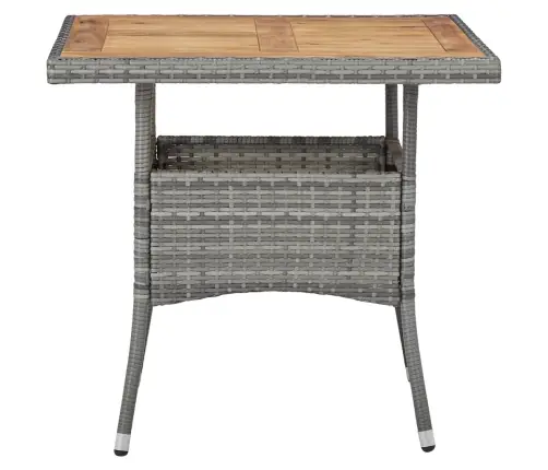 5-Daļīgs Dārza Mēbeļu Komplekts, Pe Rotangpalma, Akācijas Koks Vidaxl