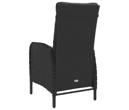 3-Daļīgs Bistro Mēbeļu Komplekts, Pe Rotangpalma, Akācijas Koks Vidaxl