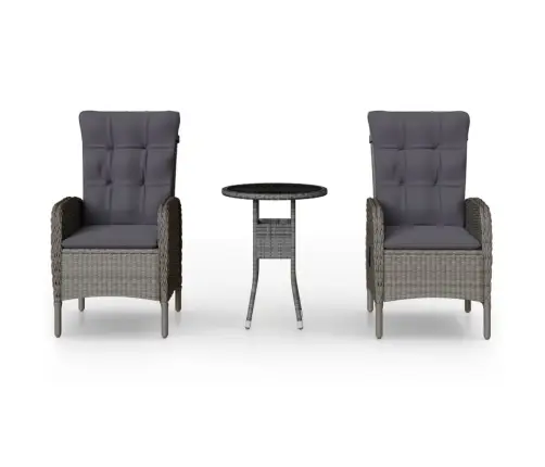 3-Osaline Aia Bistrookomplekt, Polürotang, Hall