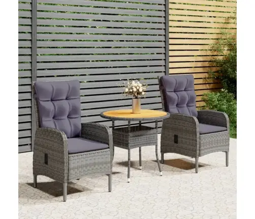 3-Osaline Aia Bistrookomplekt, Polürotang, Hall