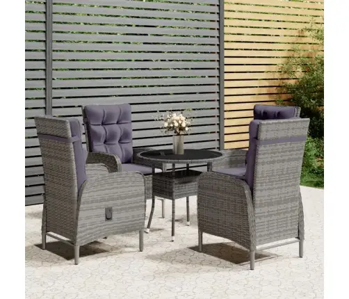 5-Osaline Aia Bistrookomplekt, Polürotang, Hall