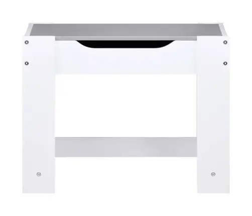 Bērnu Galds Ar 2 Krēsliem, Balts, Mdf Plāksne Vidaxl Bērnu Galds Ar 2 Krēsliem, Balts, Mdf Plāksne Vidaxl