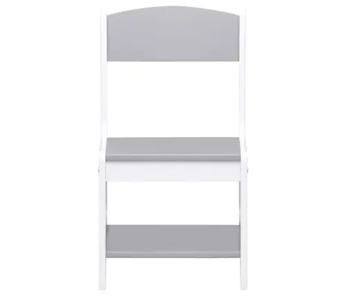 Bērnu Galds Ar 2 Krēsliem, Balts, Mdf Plāksne Vidaxl Bērnu Galds Ar 2 Krēsliem, Balts, Mdf Plāksne Vidaxl