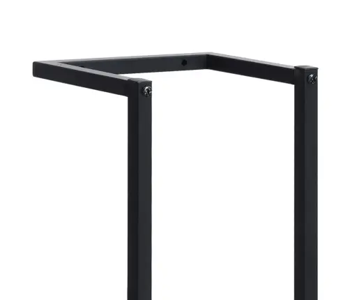 Rankšluosčių Kabykla, Juodos Spalvos, 25X20X95cm Geležis