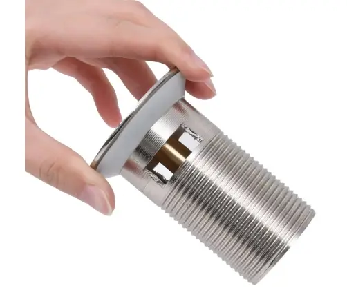 Noteka Ar Pārplūdi, Sudraba Krāsā, 6,4X6,4X9,1 Cm Vidaxl