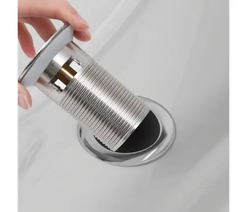 Noteka Ar Pārplūdi, Sudraba Krāsā, 6,4X6,4X9,1 Cm Vidaxl