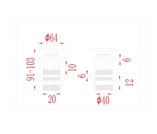 Noteka Ar Pārplūdi, Sudraba Krāsā, 6,4X6,4X9,1 Cm Vidaxl