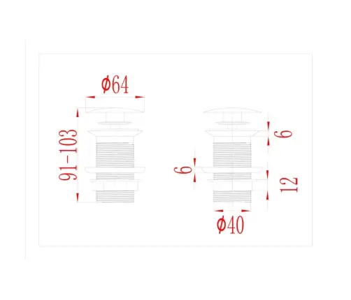 Noteka Bez Pārplūdes, Hroma Krāsā, 6,4X6,4X9,1 Cm Vidaxl