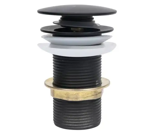 Noteka Bez Pārplūdes, Melna, 6,4X6,4X9,1 Cm Vidaxl