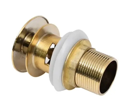 Lükatav Äravool Ülevoolufunktsioonita Kuldne 6,4X6,4X9,1 Cm