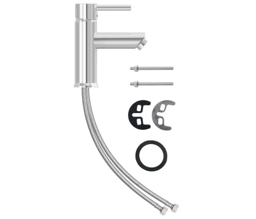 Vannasistabas Izlietnes Jaucējkrāns, Hromēts, 130X176 Mm Vidaxl