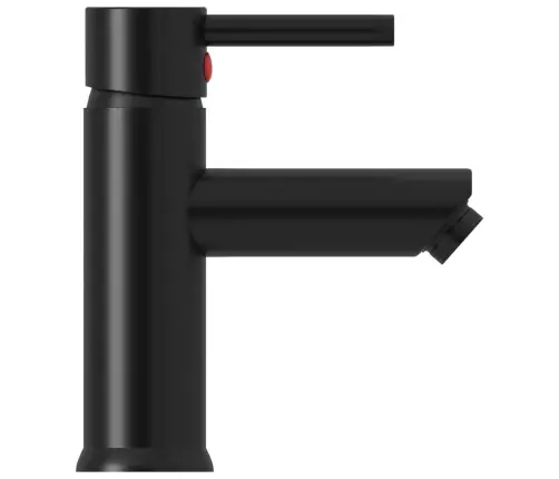 Vonios Kambario Praustuvo Maišytuvas, Juodas, 130X176Mm