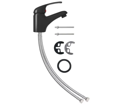 Jaucējkrāns, 13X10 Cm, Melns Vidaxl